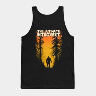 Bigfoot, the Ultimate Introvert Tank Top